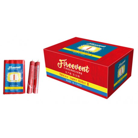 Fireevent Retro Collection - 1960er Chinaböller - Super II-Böller 4er Pack