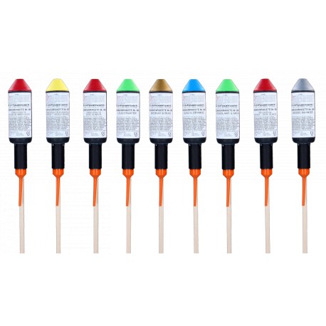 ZINK 909 Bombenrakete - 20er Sortiment