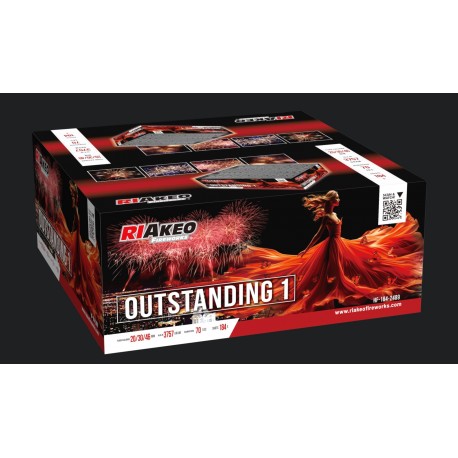 RIAKEO OUTSTANDING 1 + 2 Verbundfeuerwerk Sortiment